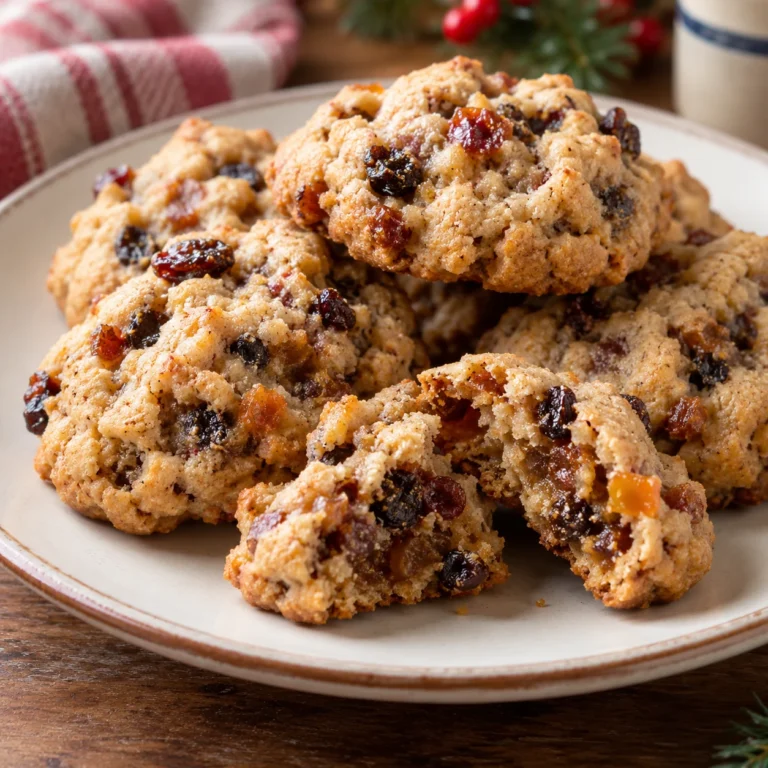 Homemade mincemeat cookies